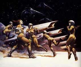 Frazetta "Lost Planet of the Gods"