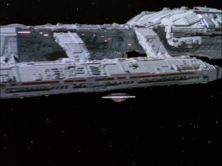 Galactican flying saucer