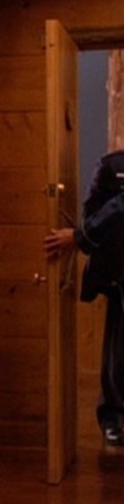Hotel room door