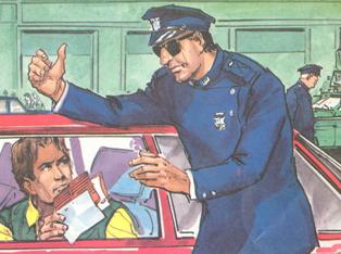 old-timey cop