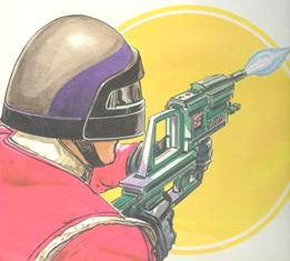 V laser rifle