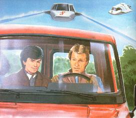 Donovan, Kyle, and mysterious passenger