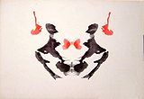 Rorschach inkblot Card III