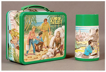 Land of the Lost lunchbox and thermos